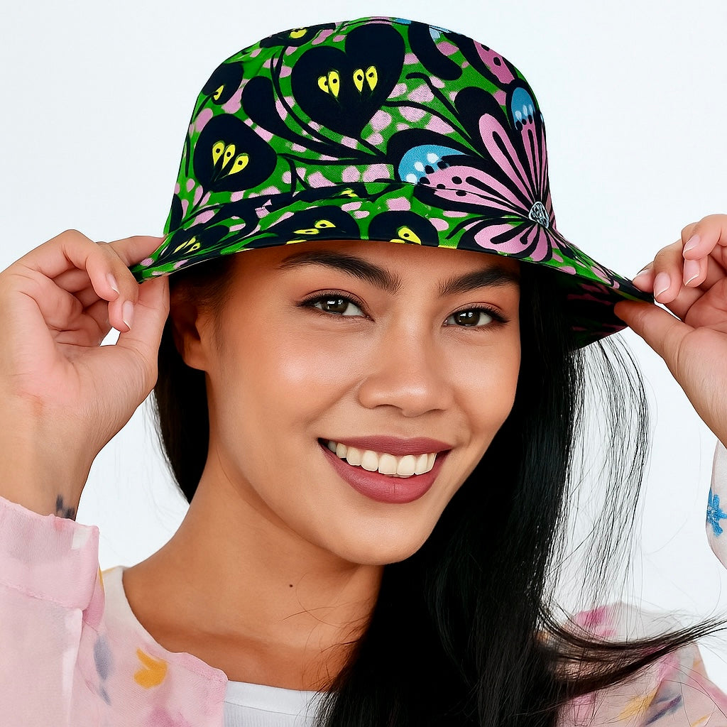 Urban Flora Batik - TopiTin Bucket Hat
