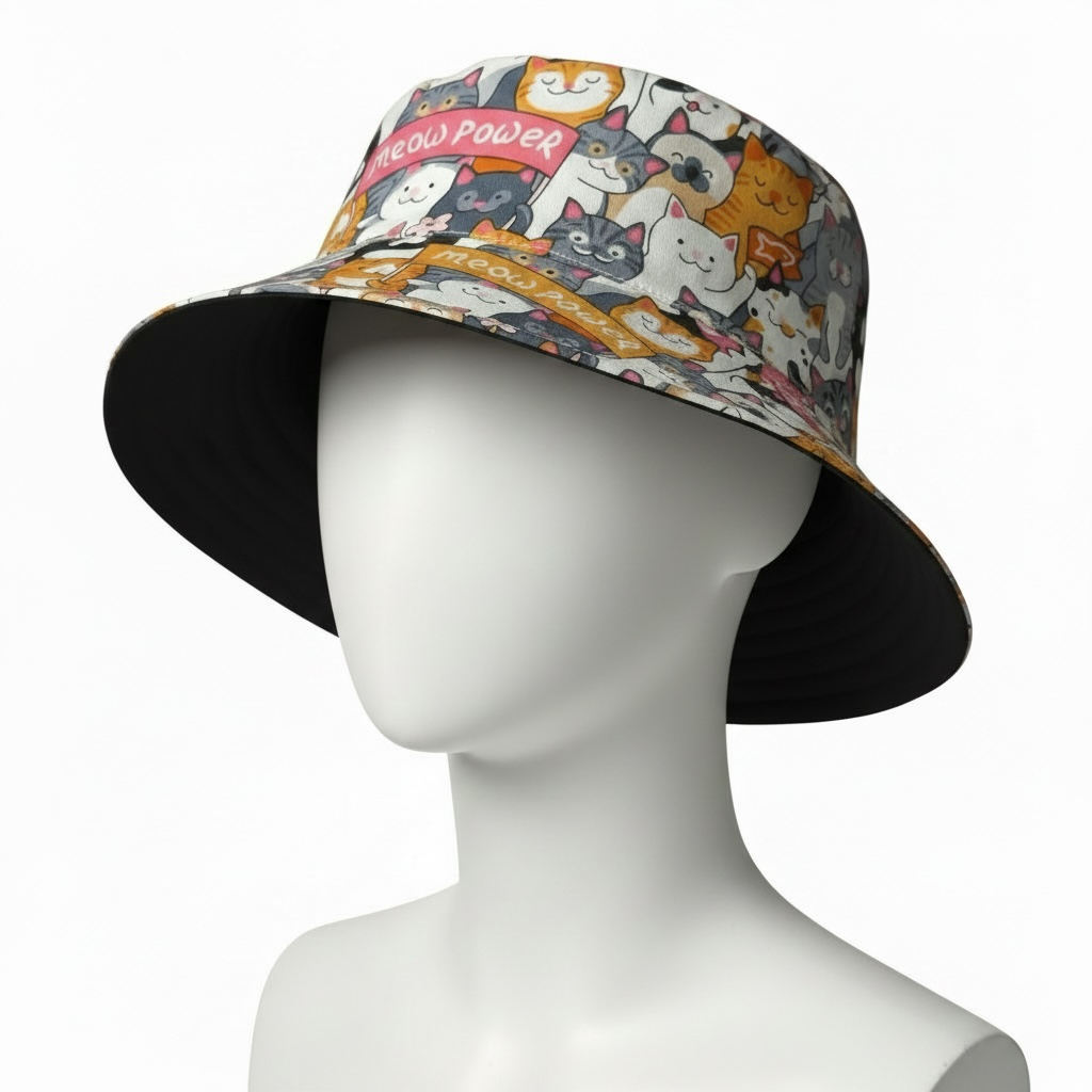 Meow Power - TopiTin Bucket Hat
