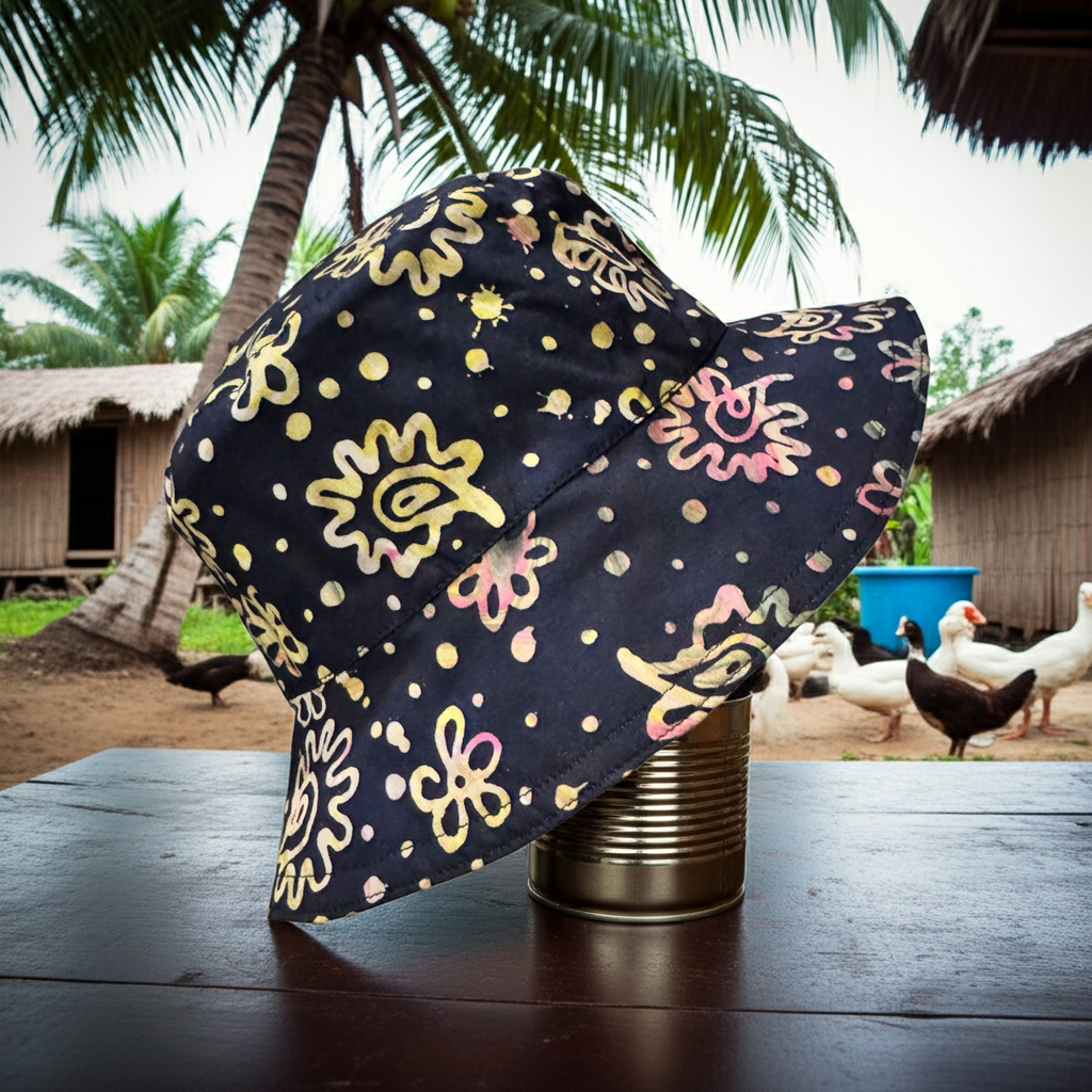 Twilight Batik - TopiTin Bucket Hat