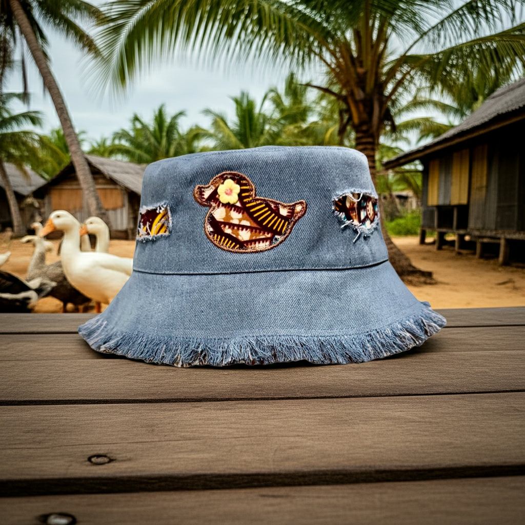 Funky Fringe - TopiTin Bucket hat