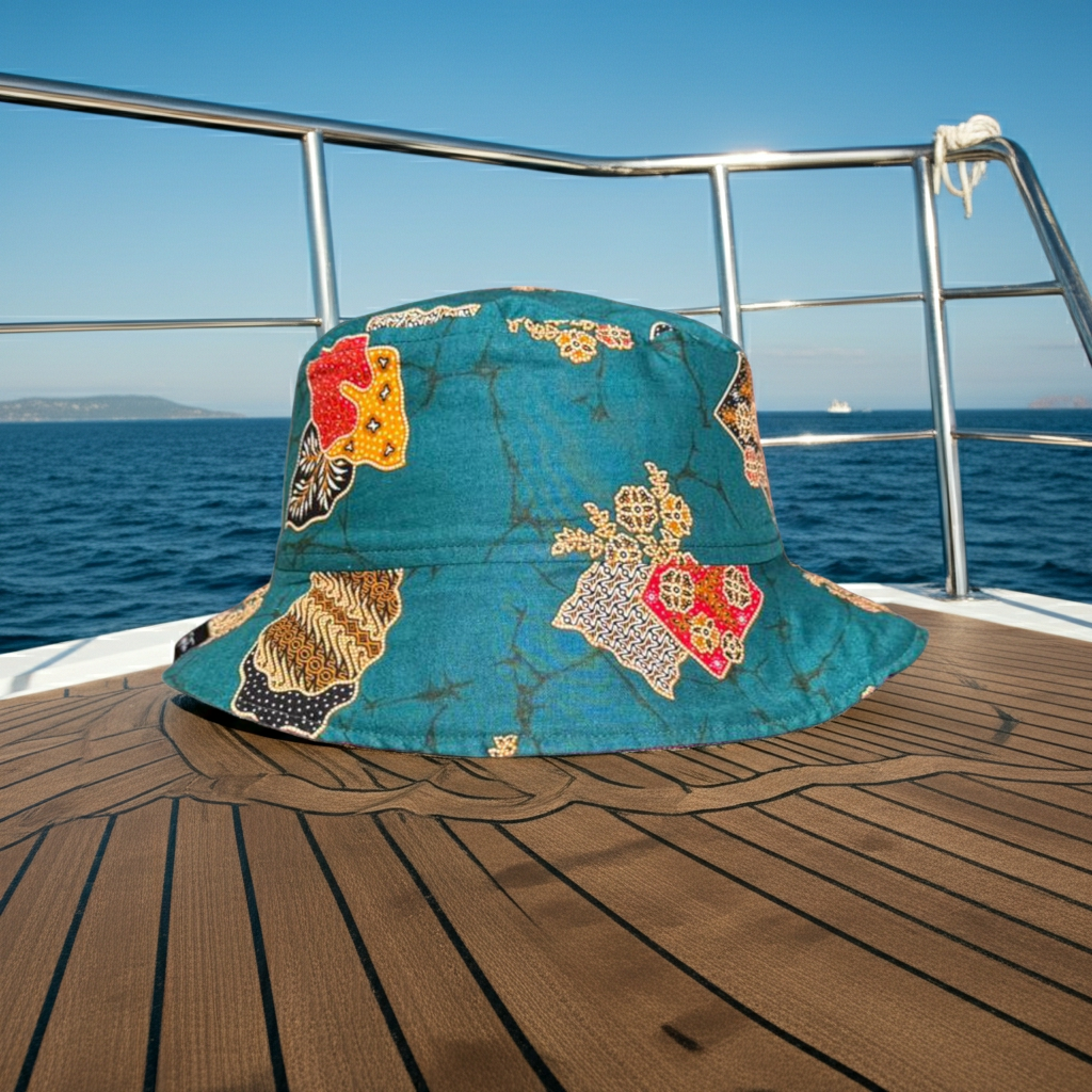 Heritage Bloom Batik - TopiTin Bucket Hat