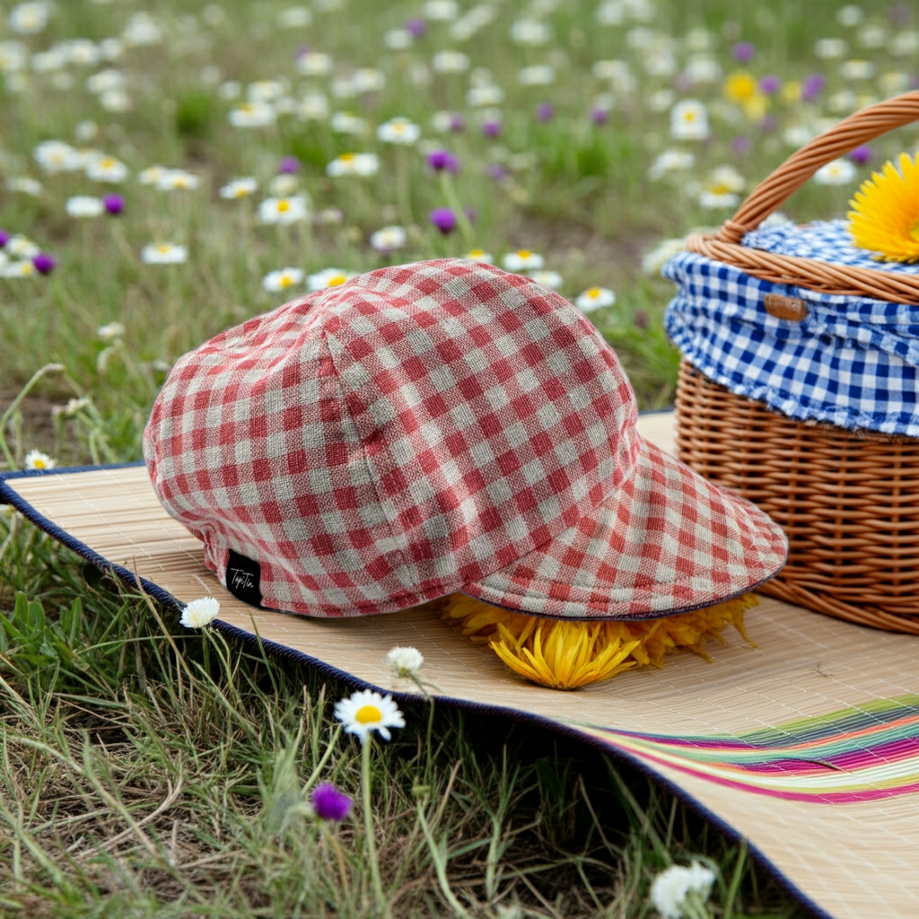 Dainty Gingham - TopiTin Cap