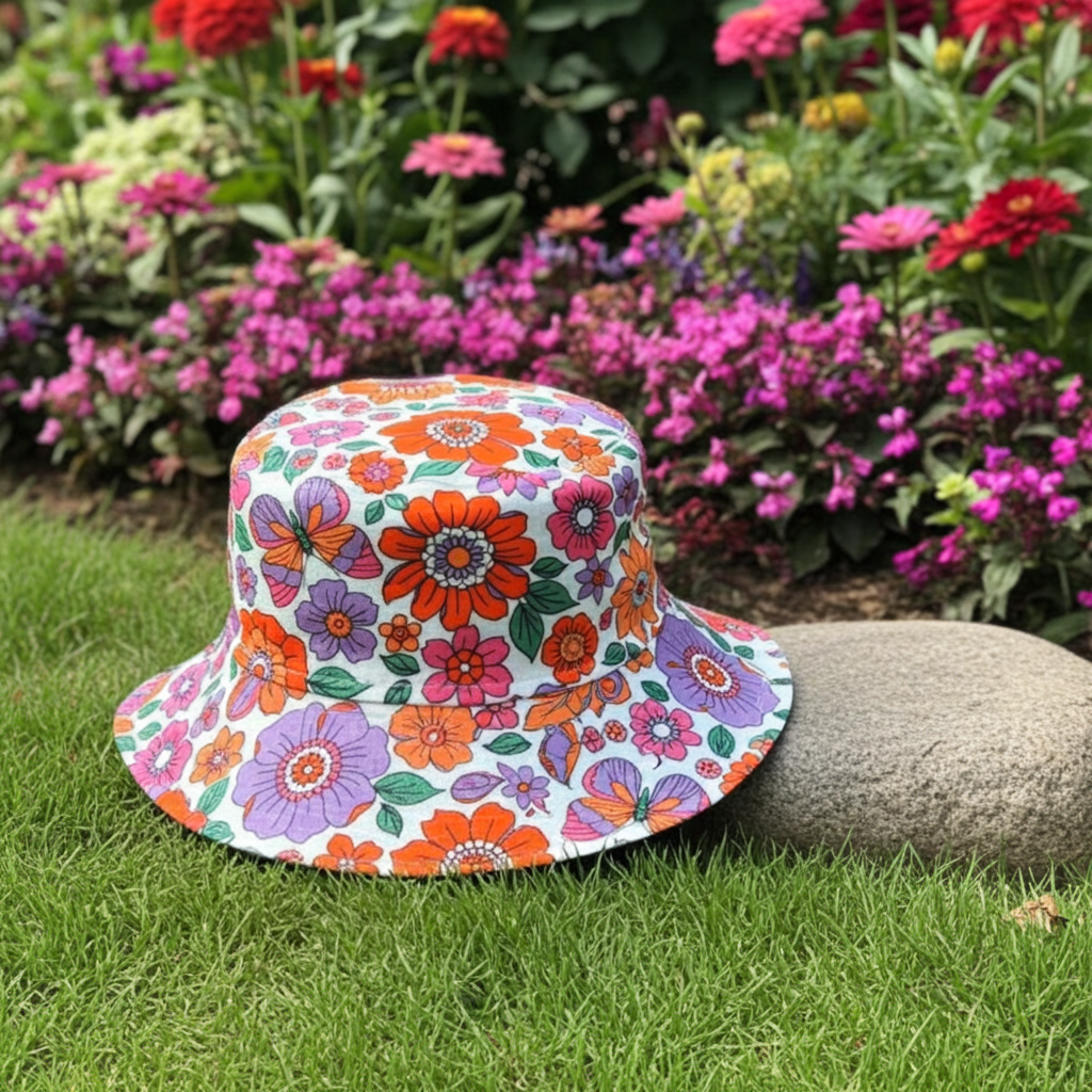 Flower Pop - TopiTin Bucket Hat
