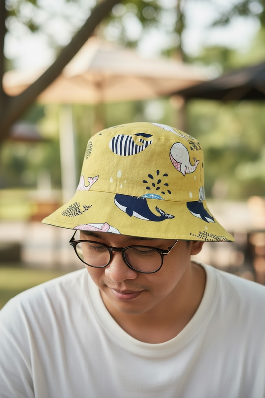 Sunny Whales - TopiTin Bucket Hat