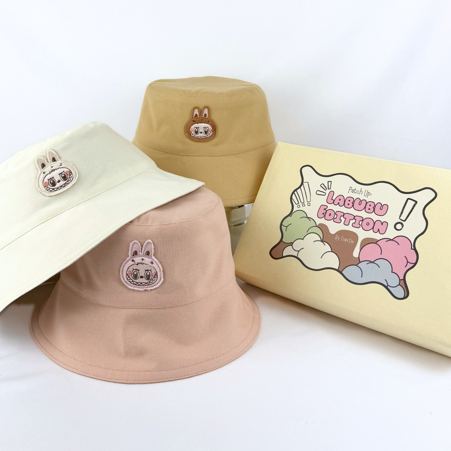 Labubu Patch - TopiTin Bucket Hat