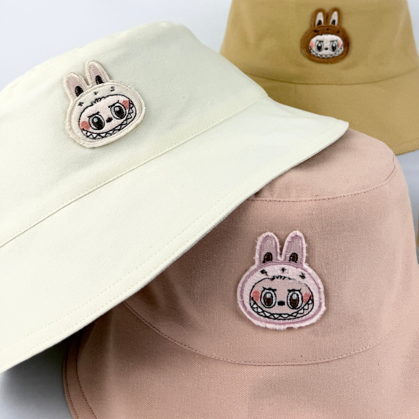 Labubu Patch - TopiTin Bucket Hat