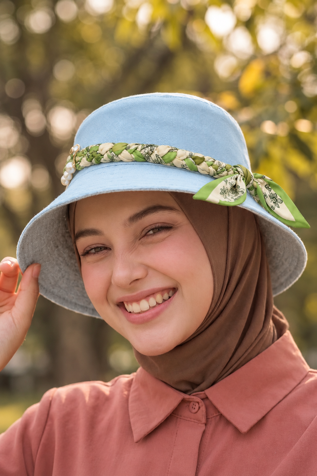 Braided Bliss - TopiTin Bucket hat