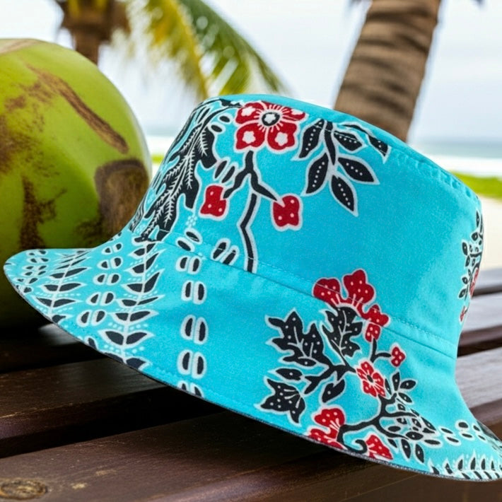 Pastel Breeze Batik - TopiTin Bucket Hat