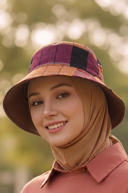 Puzzle Stripe - TopiTin Bucket Hat