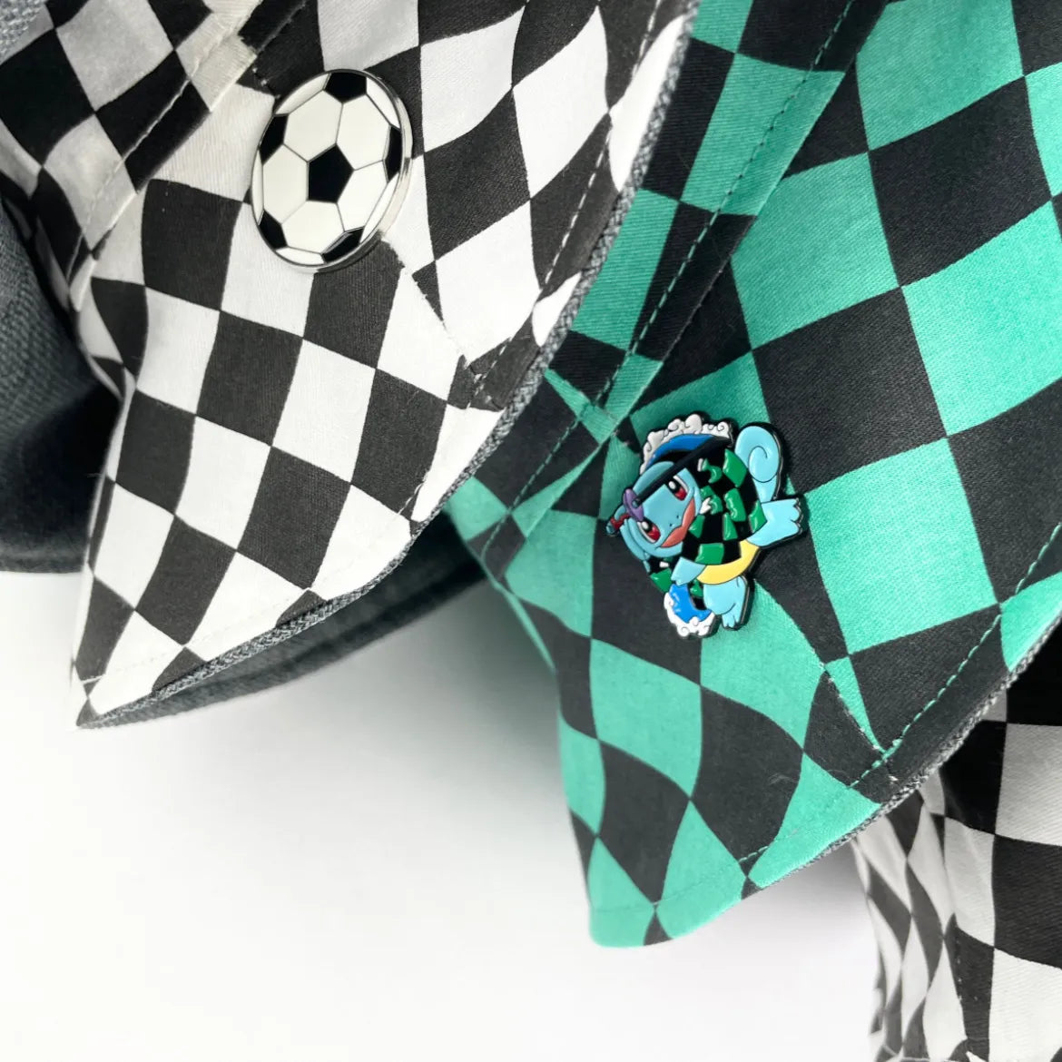 Black & Green Checkered - TopiTin Bucket Hat