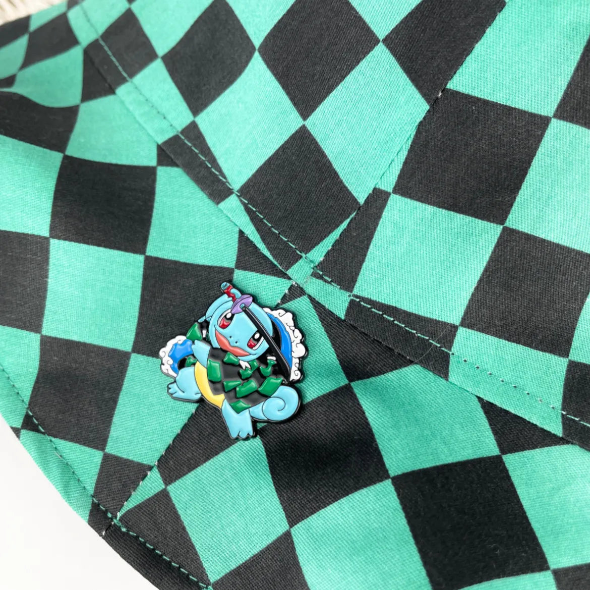 Black & Green Checkered - TopiTin Bucket Hat