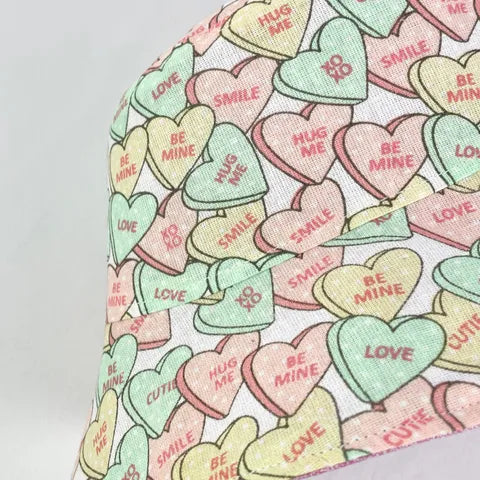 Candy Hearts - TopiTin Bucket Hat