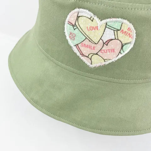 Embroidered Cotton - TopiTin Bucket Hat