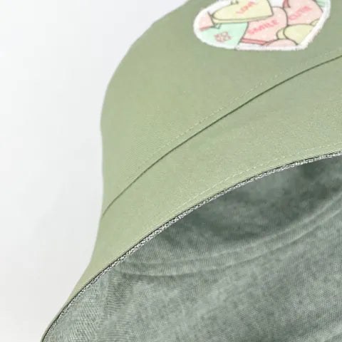 Embroidered Cotton - TopiTin Bucket Hat