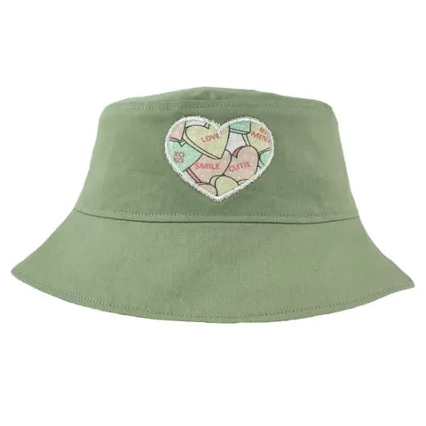 Embroidered Cotton - TopiTin Bucket Hat