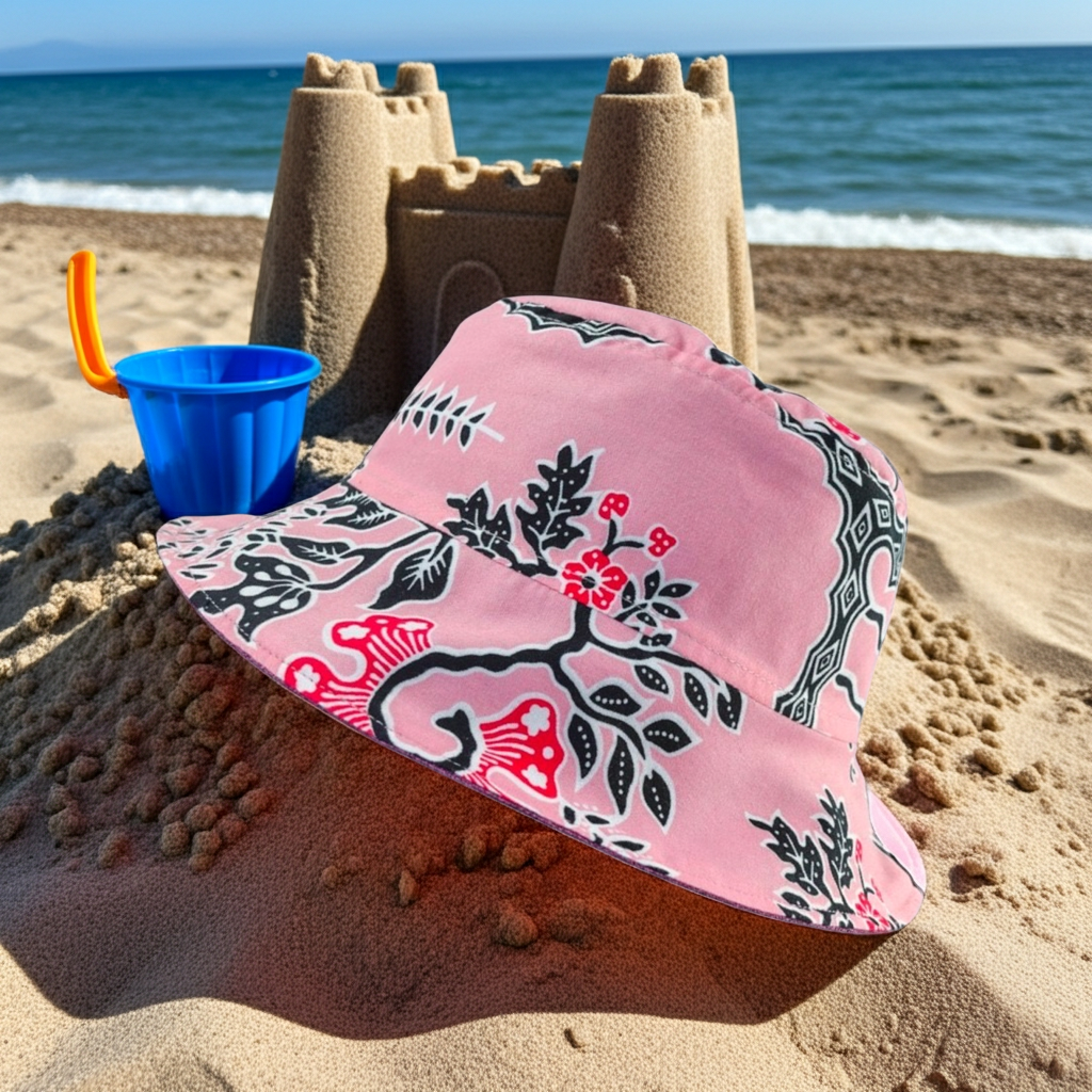 Pastel Breeze Batik - TopiTin Bucket Hat