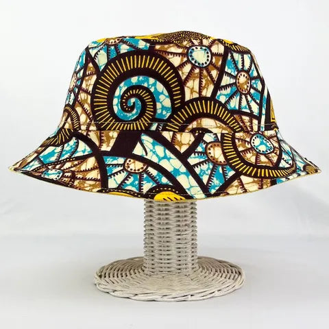 Sunshine Glow Batik - TopiTin Bucket Hat