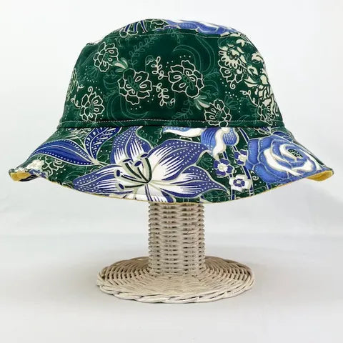 Woodsy Whimsy Batik - TopiTin Bucket Hat