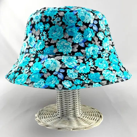 Azure Blossom - TopiTin Bucket Hat