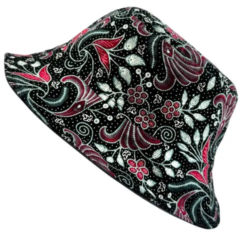 Paisley Swirl Batik - TopiTin Bucket Hat