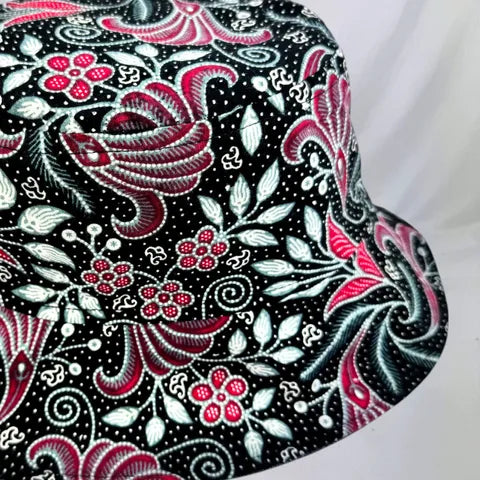 Paisley Swirl Batik - TopiTin Bucket Hat