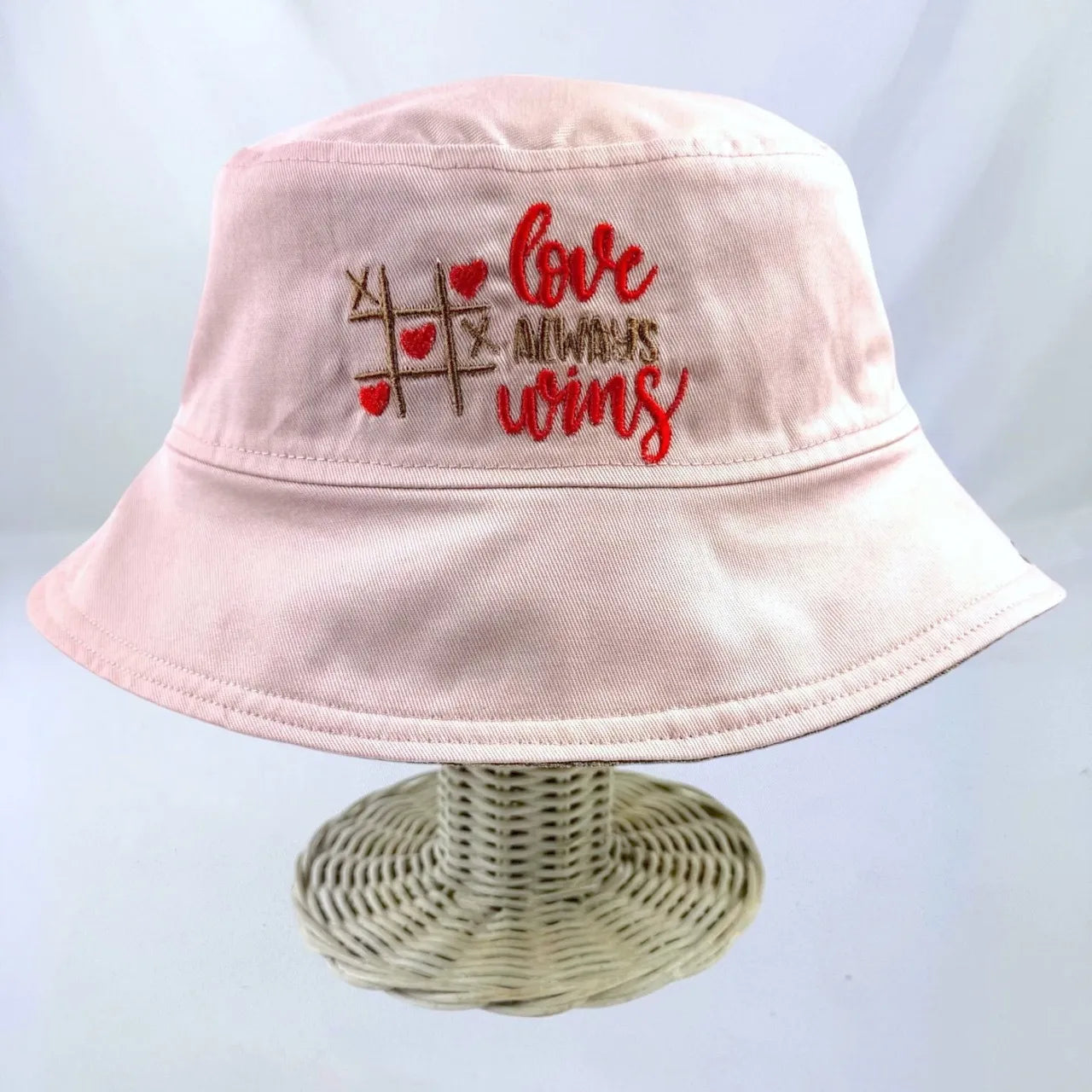 Embroidered Cotton - TopiTin Bucket Hat