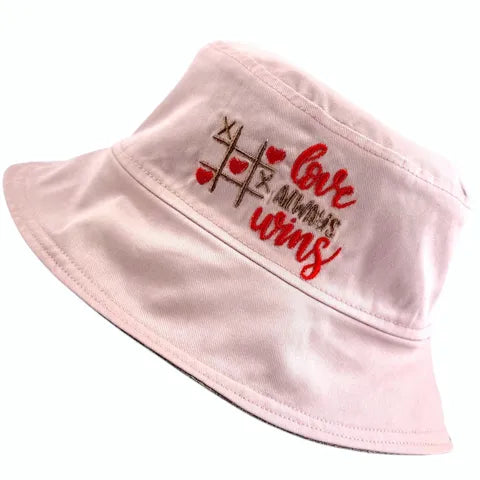 Embroidered Cotton - TopiTin Bucket Hat