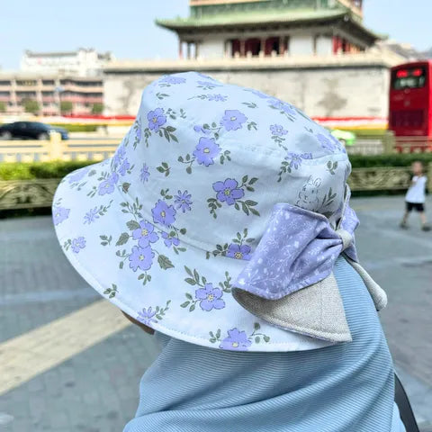 Blossom Breeze Ribbon Bow - TopiTin Bucket Hat