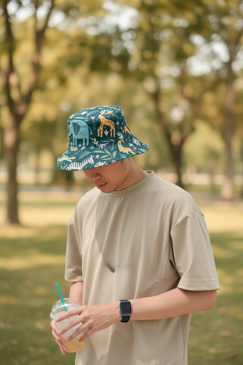 Jungle Jumboree - TopiTin Bucket Hat