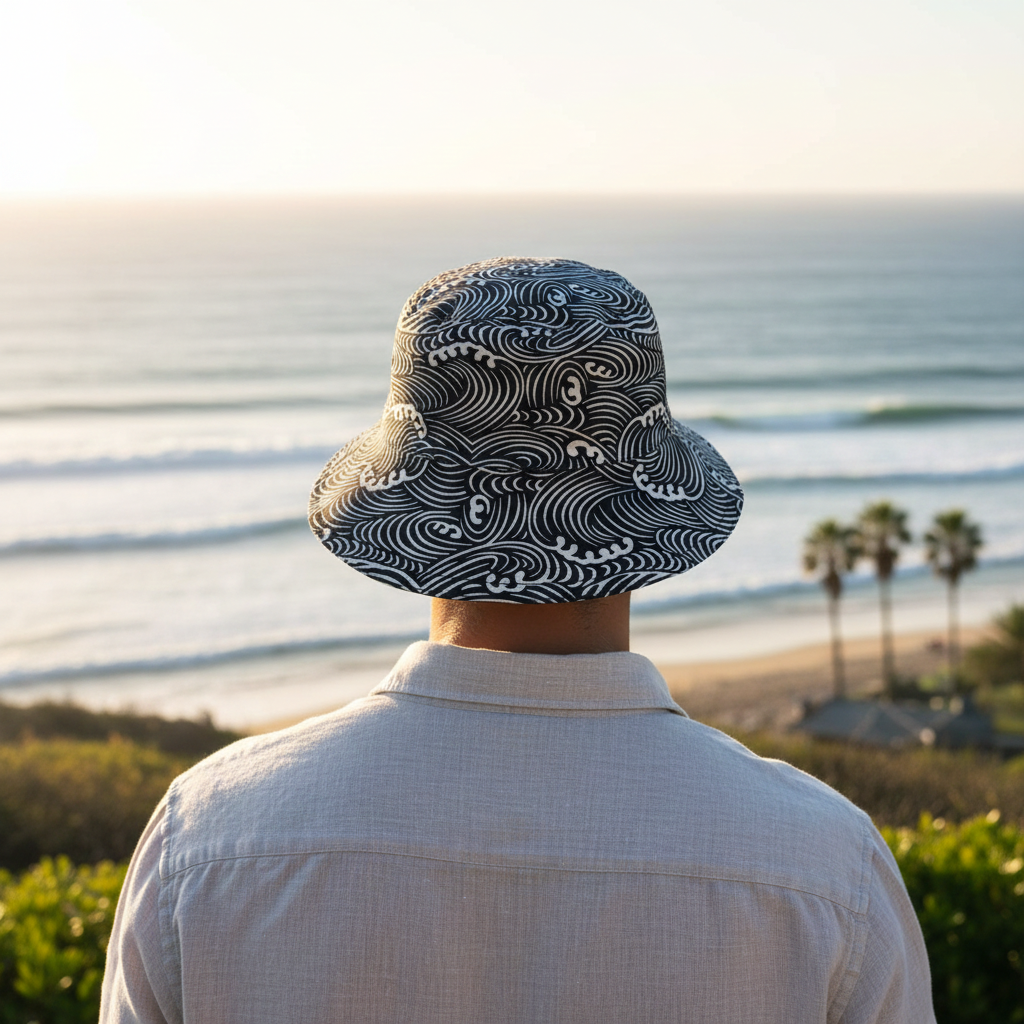 Ocean Waves - TopiTin Bucket Hat