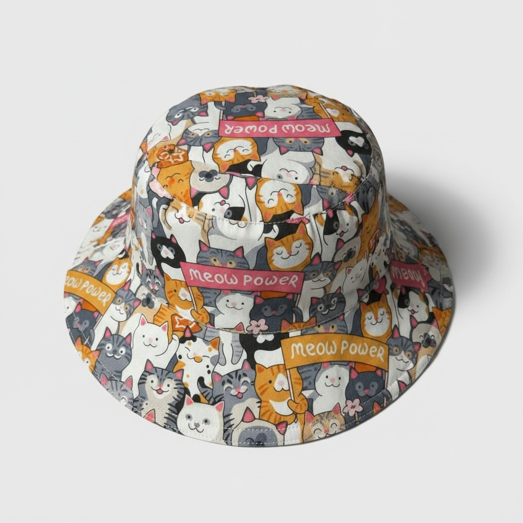 Meow Power - TopiTin Bucket Hat