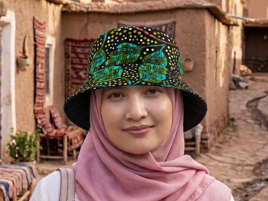 Heritage Hue Batik - TopiTin Bucket Hat
