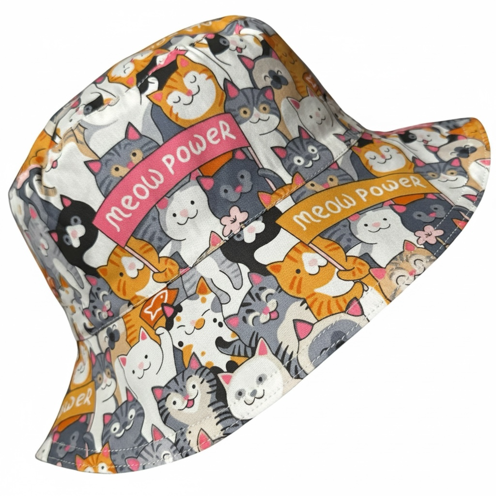 Meow Power - TopiTin Bucket Hat