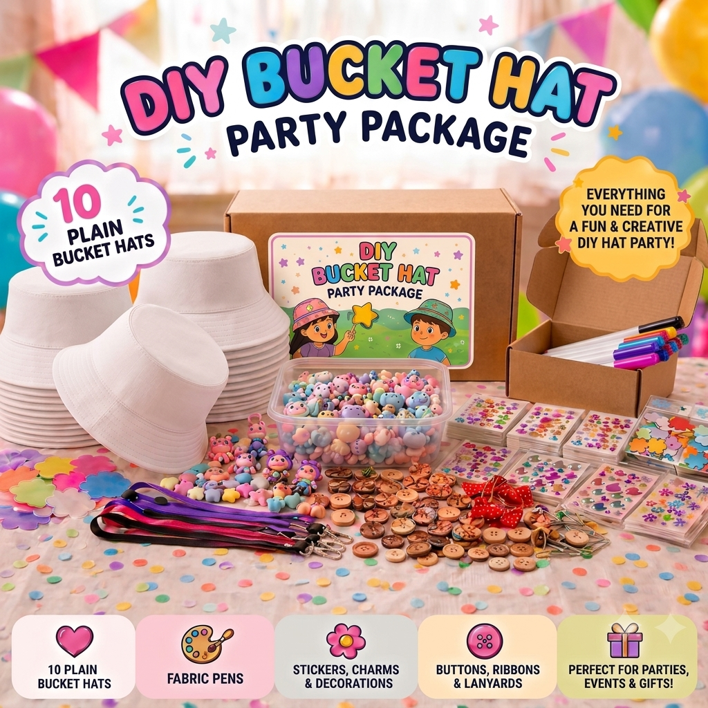DIY Hat Party Package - TopiTin Bucket Hat