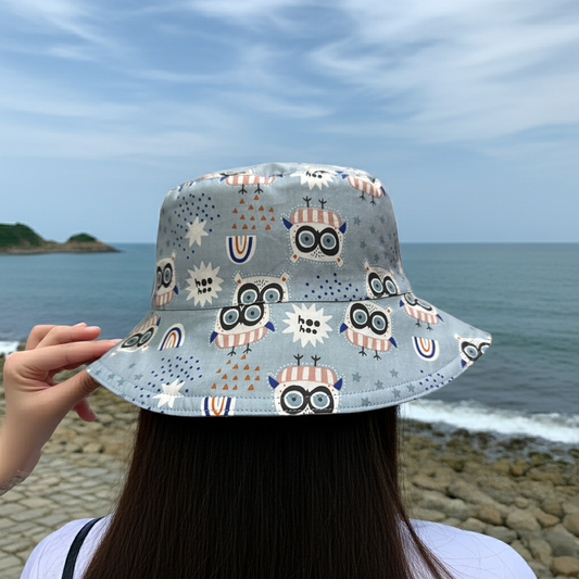 Cozy Owls - TopiTin Bucket Hat