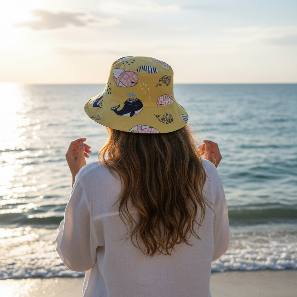 Sunny Whales - TopiTin Bucket Hat