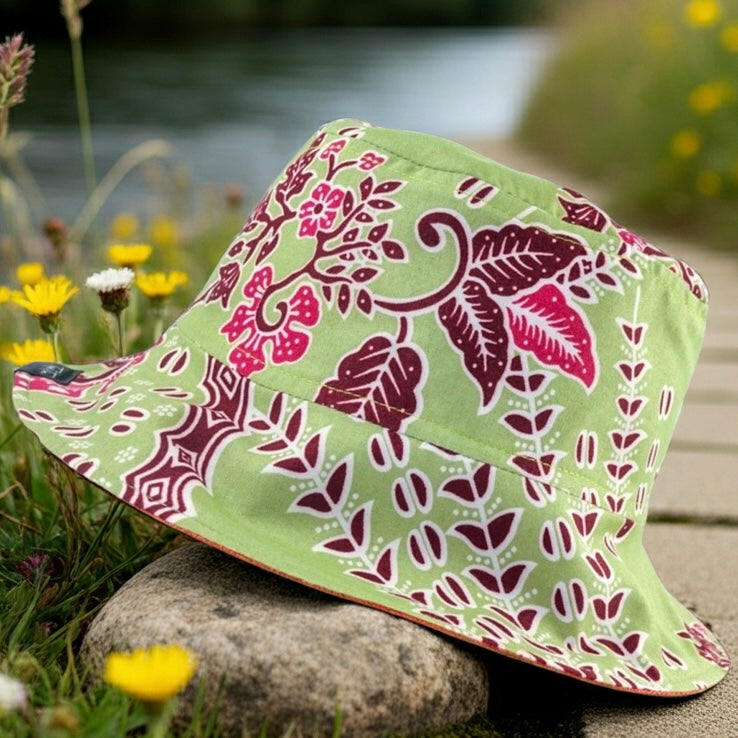 Pastel Breeze Batik - TopiTin Bucket Hat