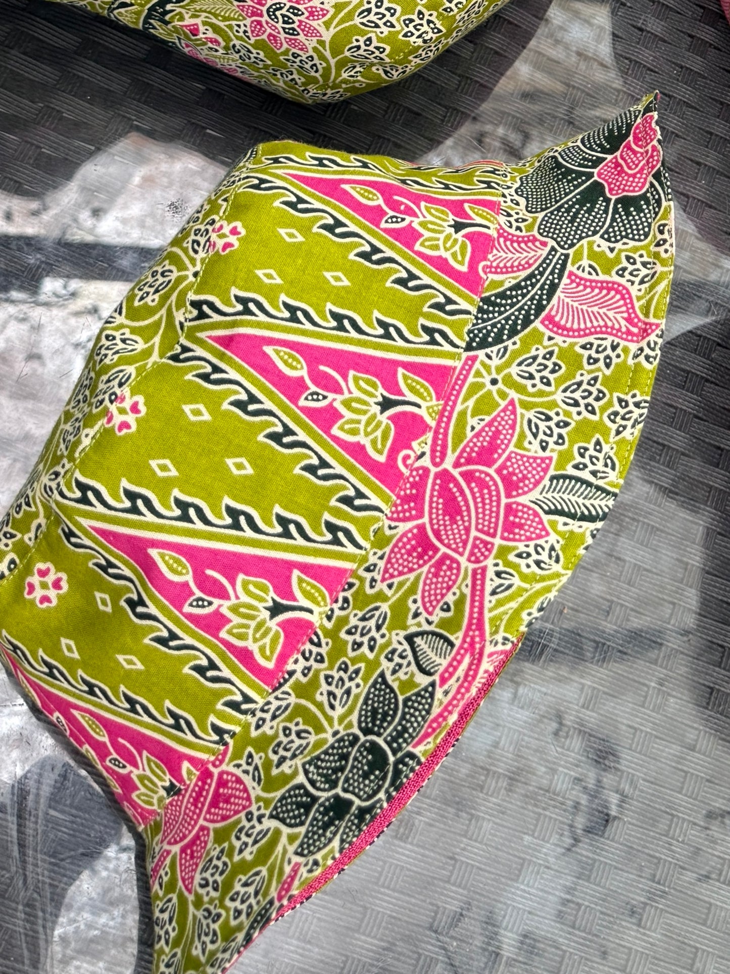 Strawberry Matcha Batik - TopiTin Bucket Hat