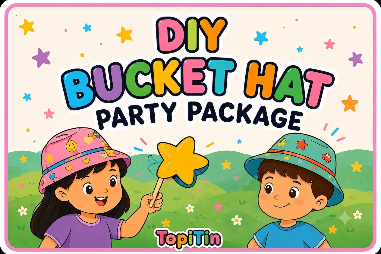 DIY Hat Party Package - TopiTin Bucket Hat
