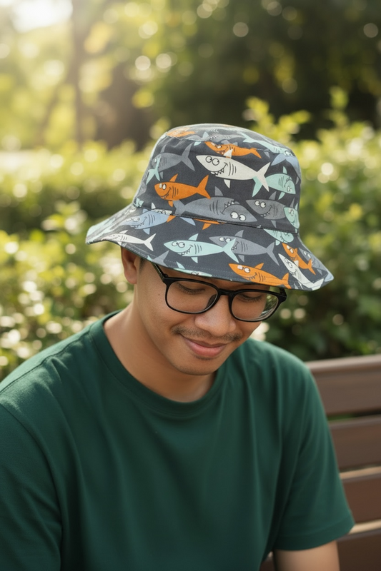 Shark Friends - TopiTin Bucket Hat
