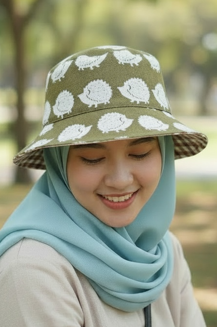 Lan The Durian - TopiTin Bucket Hat
