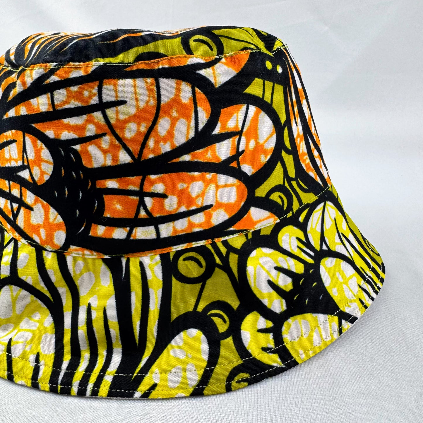 Citrus Grove Batik - TopiTin Bucket Hat