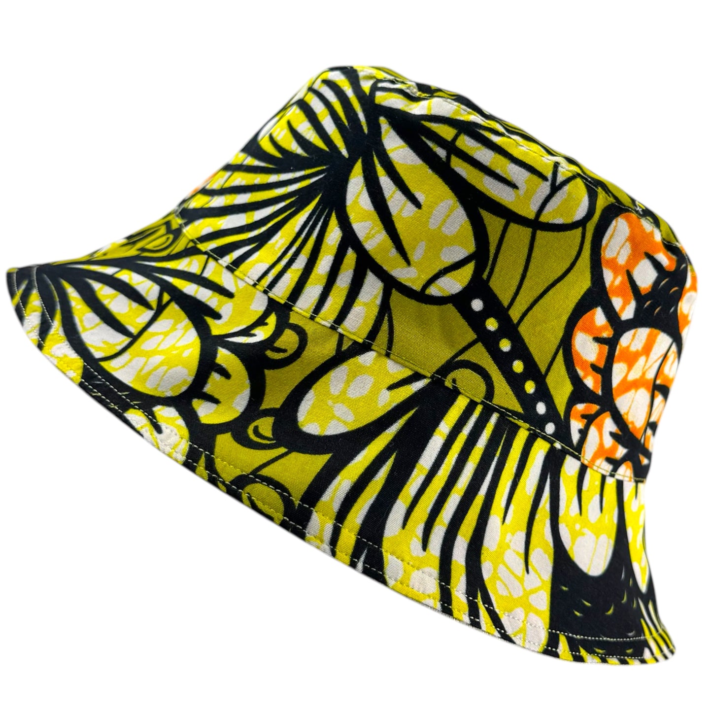 Citrus Grove Batik - TopiTin Bucket Hat