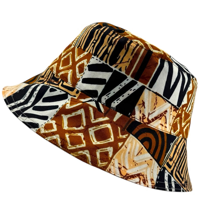 Vibrant Vibes Batik - TopiTin Bucket Hat