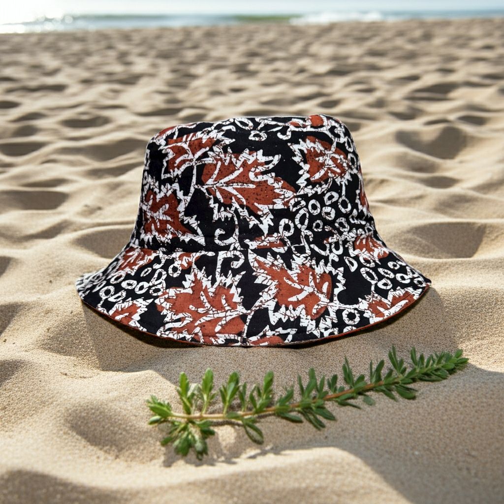Rusty Rumble Batik - TopiTin Bucket Hat