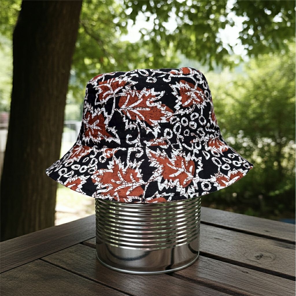 Rusty Rumble Batik - TopiTin Bucket Hat