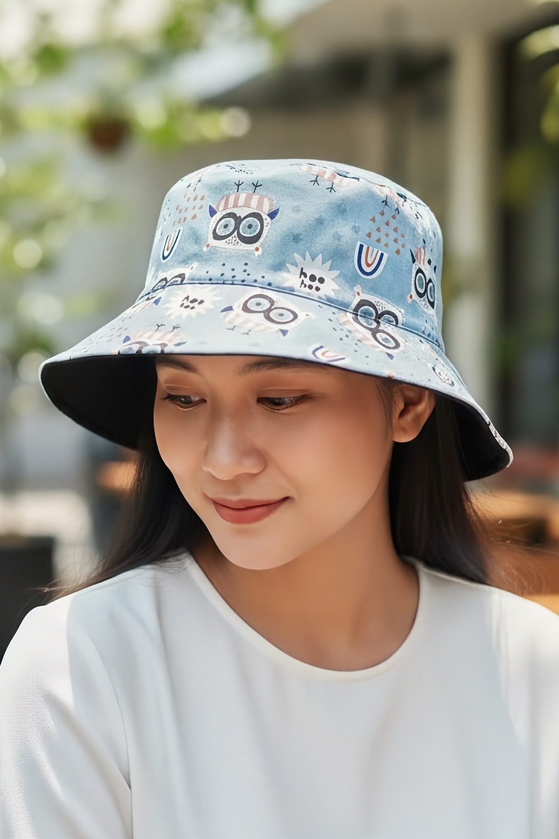 Cozy Owls - TopiTin Bucket Hat