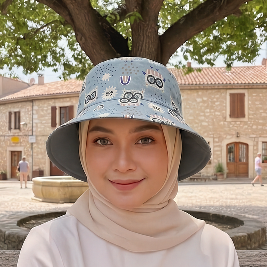 Cozy Owls - TopiTin Bucket Hat