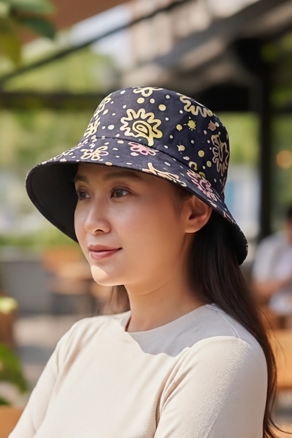 Twilight Batik - TopiTin Bucket Hat