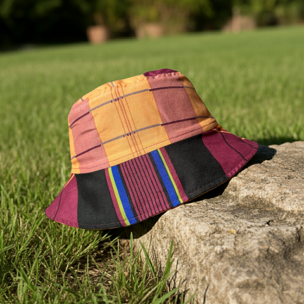 Puzzle Stripe - TopiTin Bucket Hat